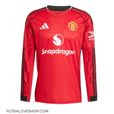 Dres Manchester United Domáci 2025-26 Dlhy Rukáv Dres Manchester United Domáci 2025-26 Dlhy Rukáv